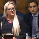 Portsmouth North MP Amanda Martin speaking during Prime Minister's questions in the House of Commons on Wednesday, September 11. Picture: parliamentlive.tv