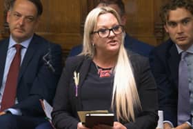 Portsmouth North MP Amanda Martin speaking during Prime Minister's questions in the House of Commons on Wednesday, September 11. Picture: parliamentlive.tv