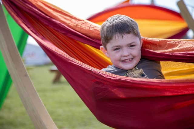 Victorious Festival gets under way this Friday as revellers begin to enter the site.
Pictured - Max Stoddard, 8
Photos by Alex Shute