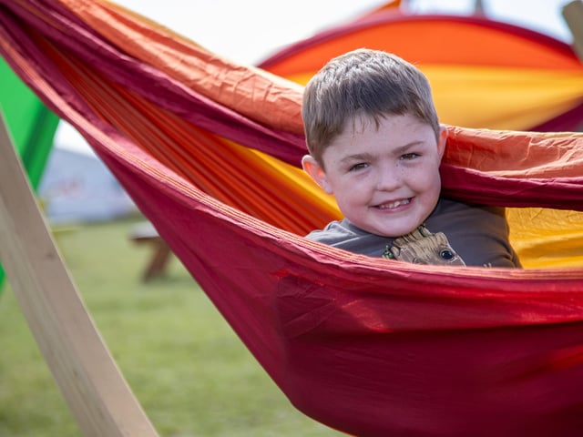 Victorious Festival gets under way this Friday as revellers begin to enter the site.
Pictured - Max Stoddard, 8
Photos by Alex Shute