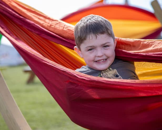 Victorious Festival gets under way this Friday as revellers begin to enter the site.

Pictured - Max Stoddard, 8

Photos by Alex Shute