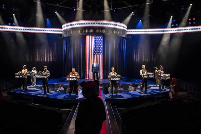 A scene from Assassins at Chichester Festival Theatre, June 2023. Picture by Johan Persson