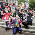 People dressed up in cosplay for last year's Comic Con
Picture: Habibur Rahman