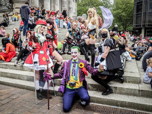 People dressed up in cosplay for last year's Comic Con
Picture: Habibur Rahman