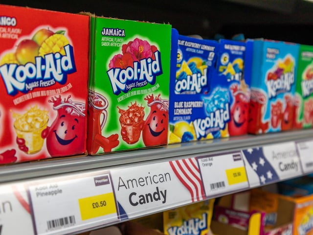 The Premier Store sells Kool-Aid in every flavour. Picture: Mike Cooter (161221).