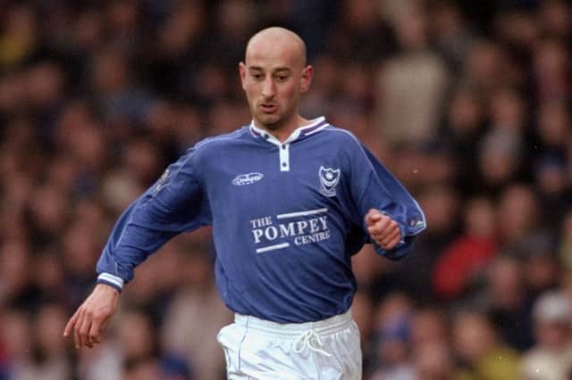 Matt Robinson made 77 appearances and scored once for Pompey following his February 1998 arrival. Picture: Chris Lobina/Allsport
