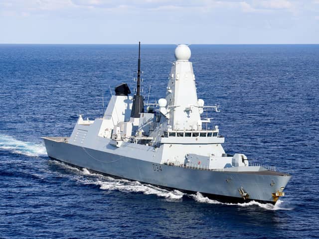 Portsmouth-based Type 45 destroyer HMS Diamond has been deployed to the Red Sea after the British ship Unity Explorer was hit by a missile. The US Military said Iranian-backed Houthi rebels are responsible.