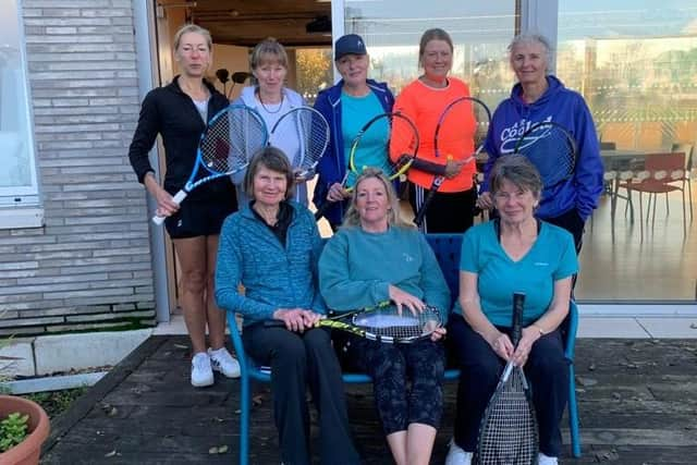 CourtX v Ryde Lawn. Back - Amanda Freeman, Dawn Dewilde, Carrie Bateman, Karen Claeys, Kahren Barter. Front: Christine Harrison, Clare Keiditsch, Anne Tapley