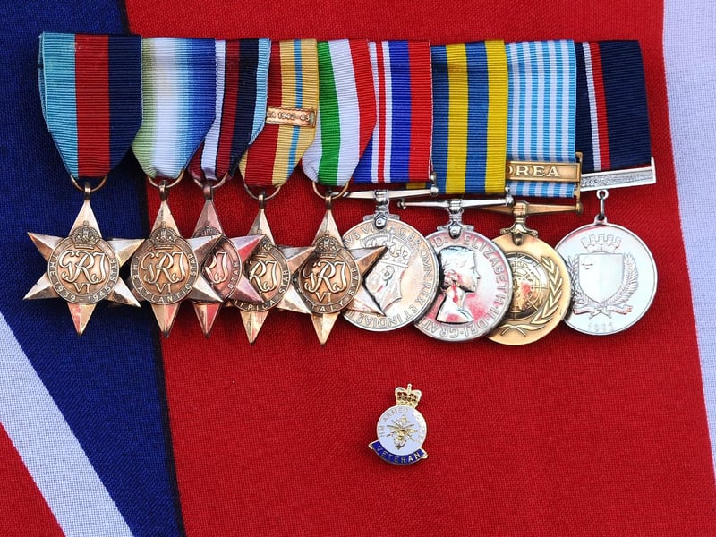 The funeral of veteran Reginald Plowman took place at The Salvation Army Church in The Crossways, Gosport, on Thursday, May 9, 2024.Picture: Sarah Standing (090524-8778)