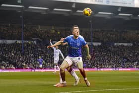 Pompey's Colby Bishop in action against Middlesbrough. Picture: Jason Brown/ProSportsImages