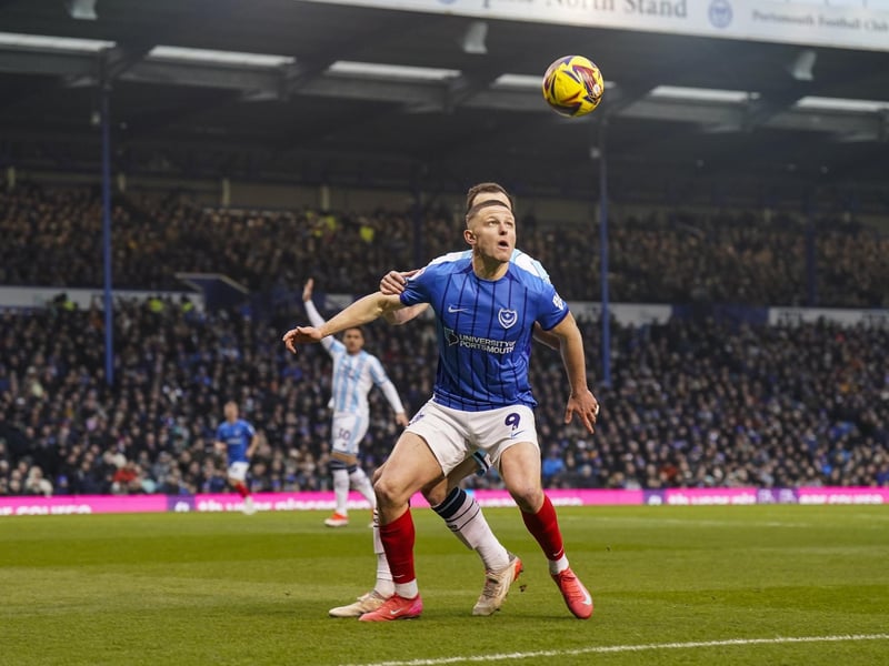 Pompey's Colby Bishop in action against Middlesbrough. Picture: Jason Brown/ProSportsImages