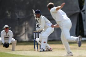 Archie Reynolds took four wickets and scored an unbeaten half-century as Waterlooville defeated Fawley.
Picture: Chris Moorhouse