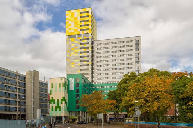 This building - colloquially known as the Minion building -- was easily the most popular suggestion for Portsmouth's ugliest building by our readers.