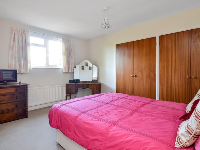 One of the bedrooms