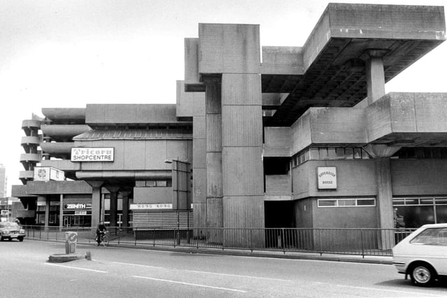 The Tricorn Centre in 1988. The eyesore was knocked down at the turn of the century.