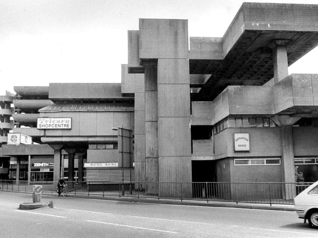 The Tricorn Centre in 1988. The eyesore was knocked down at the turn of the century.