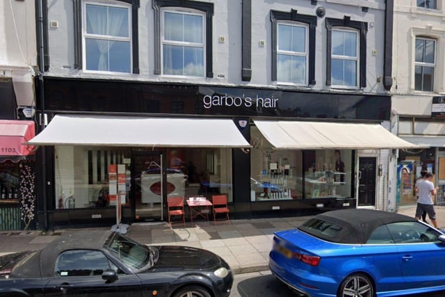 Garbos Hair Southsea has a 4.8 Google rating based on 212 Google reviews. One person wrote: "Great Service, great color and great haircut!"