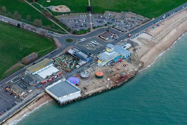 Clarence Pier, photographed in 2019. Picture: Shaun Roster / shaunroster.com