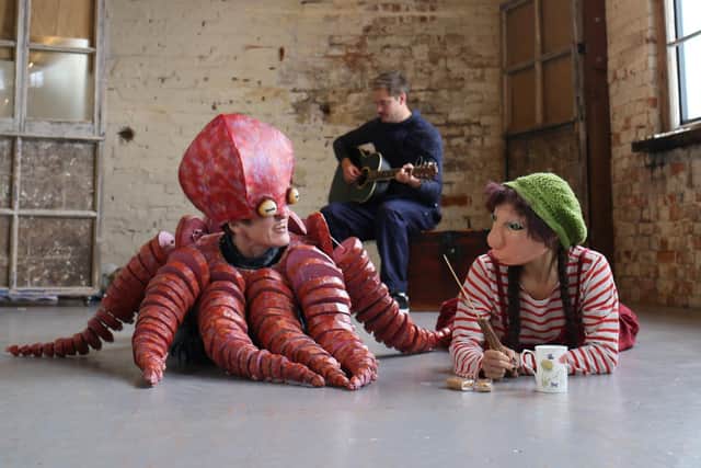 We Are Not Shellfish by Sabotage Theatre is at Portsmouth Guildhall on July 24, 2022.