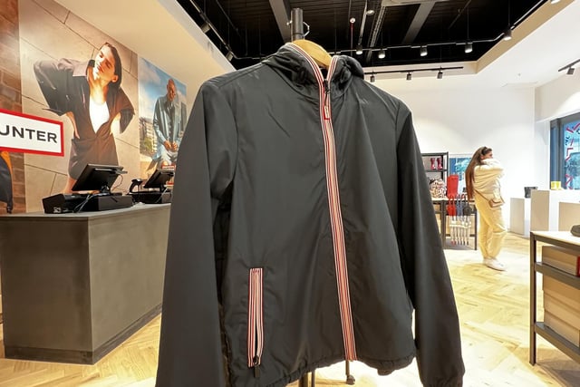 The new Hunter pop-up shop in Gunwharf Quays.