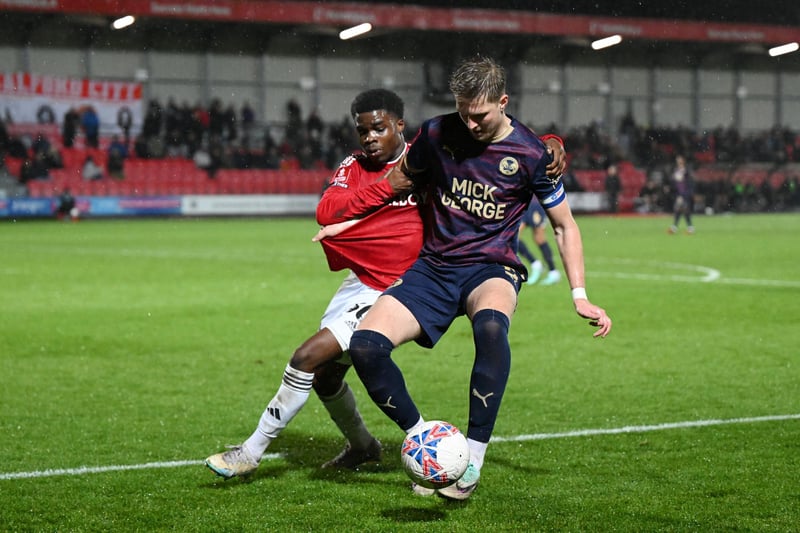 Talented Peterborough central defender was transfer listed last summer with his deal up at the end of the campaign. Has previously come close to moving to Championship with QPR.
