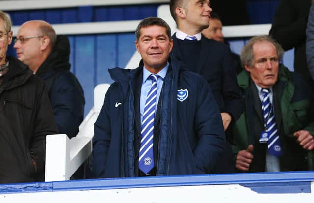 Pompey chief executive Mark Catlin believes players should remain at clubs a month after their contracts expire. Picture: Joe Pepler