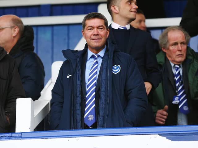 Pompey chief executive Mark Catlin believes players should remain at clubs a month after their contracts expire. Picture: Joe Pepler
