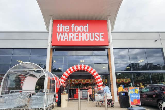 There are over 160 Food Warehouse stores across the UK, including one in Gosport. Picture: Habibur Rahman.