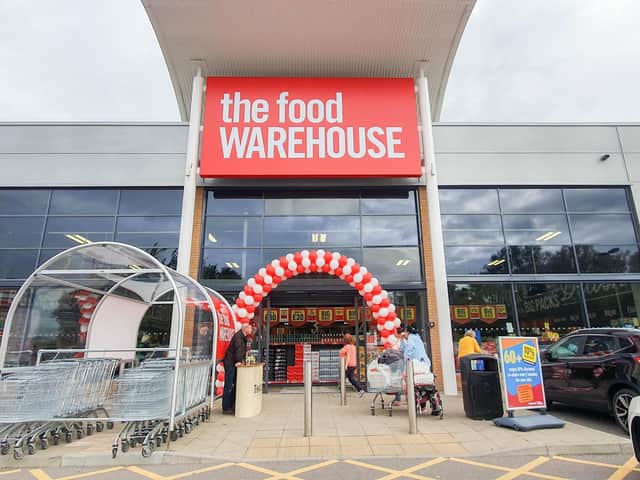 There are over 160 Food Warehouse stores across the UK, including one in Gosport. Picture: Habibur Rahman.