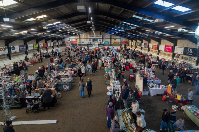 The huge RSPCA Stubbington Ark Christmas Fayre. Picture: Mike Cooter (251123)