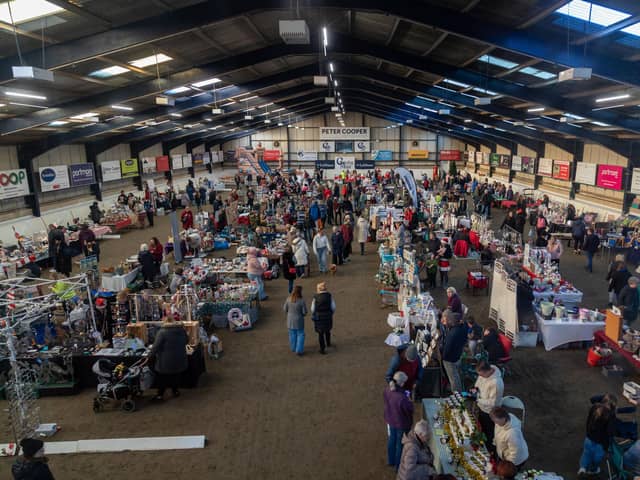 The huge RSPCA Stubbington Ark Christmas Fayre. Picture: Mike Cooter (251123)