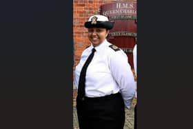 Chief Petty Officer Janine Potts, based at HMS Excellent in Portsmouth is a champion of Commonwealth personnel serving in the Royal Navy and determined to make the Service a more inclusive place for all.