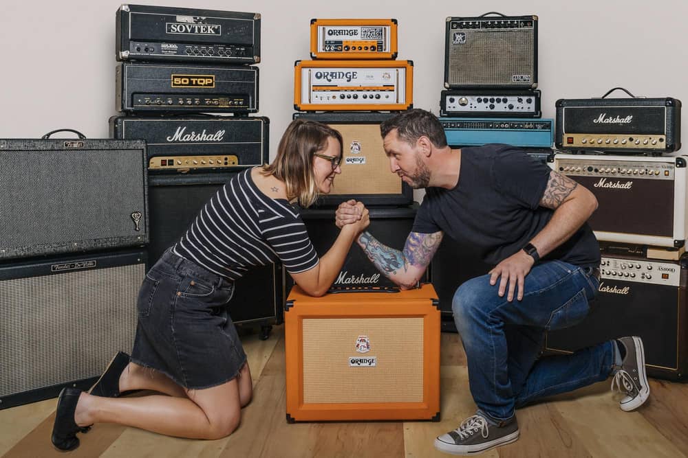El Morgan and Tim Greaves, who co-founded and run Southsea Sound. Picture Joe Watson