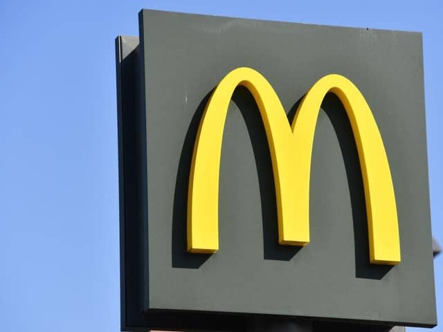 The McDonald's will reopen next month