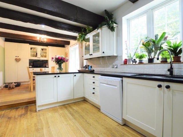 The four bedroom home is on the market for £2,500,000.