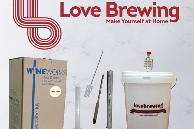 If you’re looking for a joint hobby, then winemaking could be it. The Wineworks Premium Wine Kit allows you to start making your wine as soon as it';s delivered to your door.
Wineworks Starter Bundle – Premium - £32.95.www.lovebrewing.co.uk