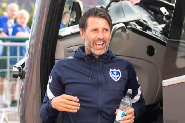 Pompey boss Danny Cowley