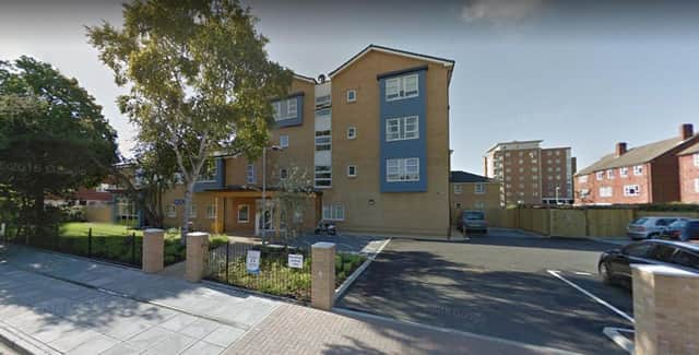 One resident of Caroline Square in Portsea died with coronavirus symptoms in QA Hospital. Picture: Google Maps