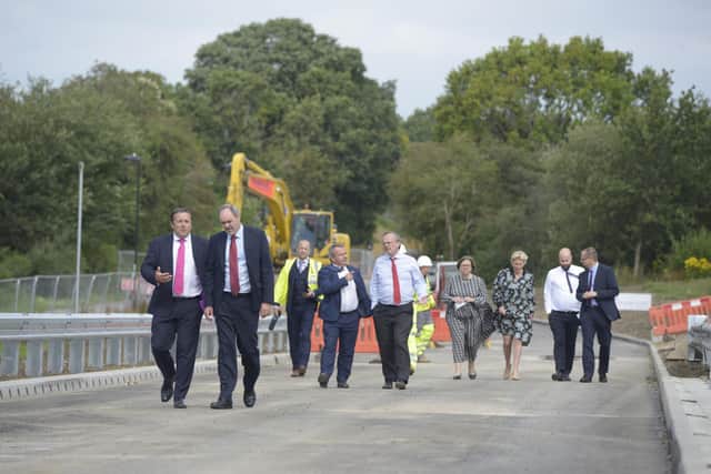 The ministerial visit took place last Thursday. Picture: First Solent