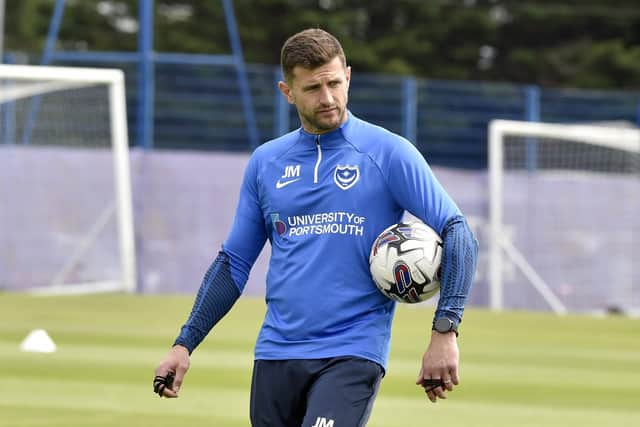 John Mousinho. Picture: Sarah Standing (290623-5732)