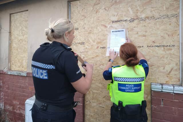 There have been as many as 90 calls to police this year linked to alcohol-related anti-social behaviour at this address. Picture: Hampshire Constabulary.