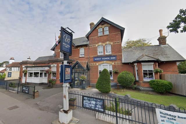 The alleged incidents took place at the West Town Inn, Hayling Island