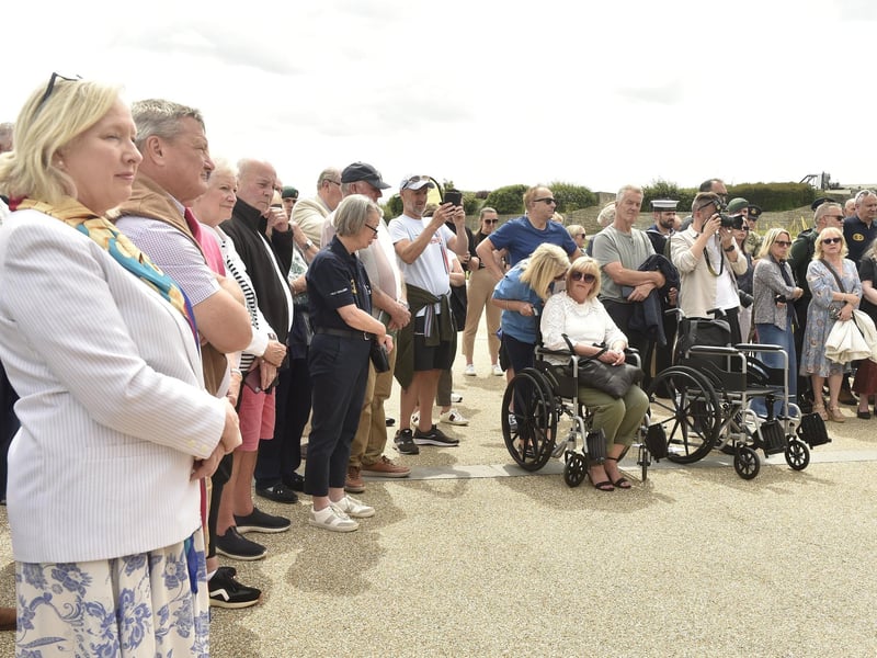 Friends, family and museum staff gather roundPicture: Sarah Standing (030624-3253)