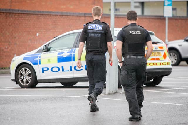 File photo of police in Portsmouth. Picture: Habibur Rahman
