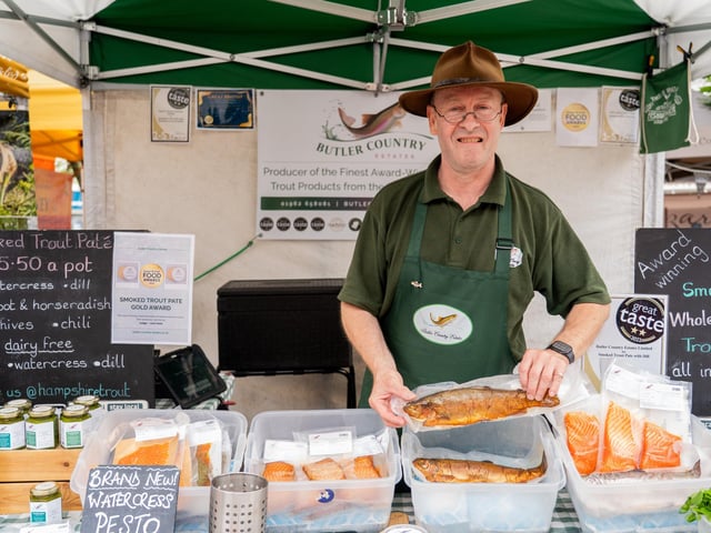 Emsworth Food Festival 2026 in Emsworth. Pictured is Richard Butler. Pictured by Alec Chapman