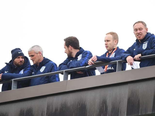 Following his stint with the under-17s and two more UEFA European Championship campaigns, Foster was promoted to under-18 head coach in August 2019. Because of Covid, no championships were held at this time. However, in the nine games played by the U18s in his period in charge, seven games were won, while two ended in a draw. Picture: Nathan Stirk/Getty Images.