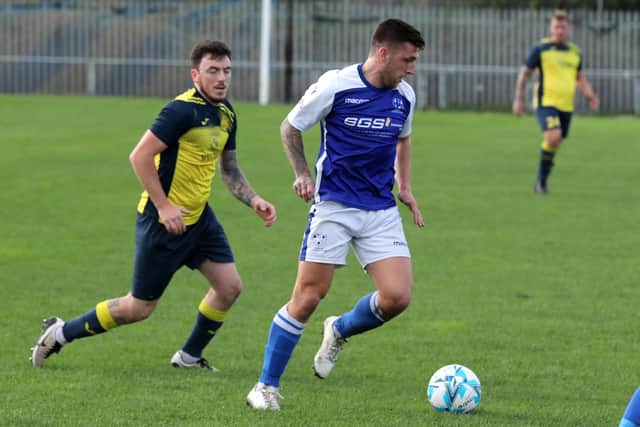 Denmead's Ryan Chandler, right. Picture by: Sam Stephenson
