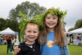 Families enjoyed a petting zoo, games and stalls at Wicor Primary Schools Fayre on Saturday afternoon.

Pictured - Edwards, 4 and Jessica, 8

Photos by Alex Shute