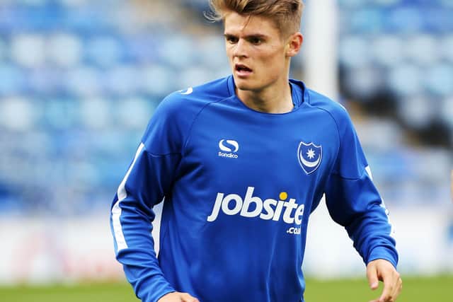 Joe Hancott spent 12 years at Pompey after rising through the Academy to make three first-team appearances. Picture: Joe Pepler