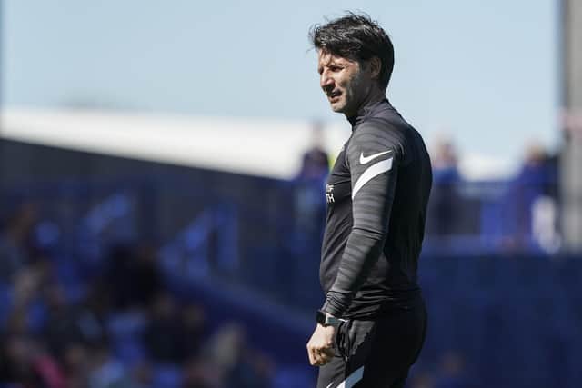 Pompey boss Danny Cowley.